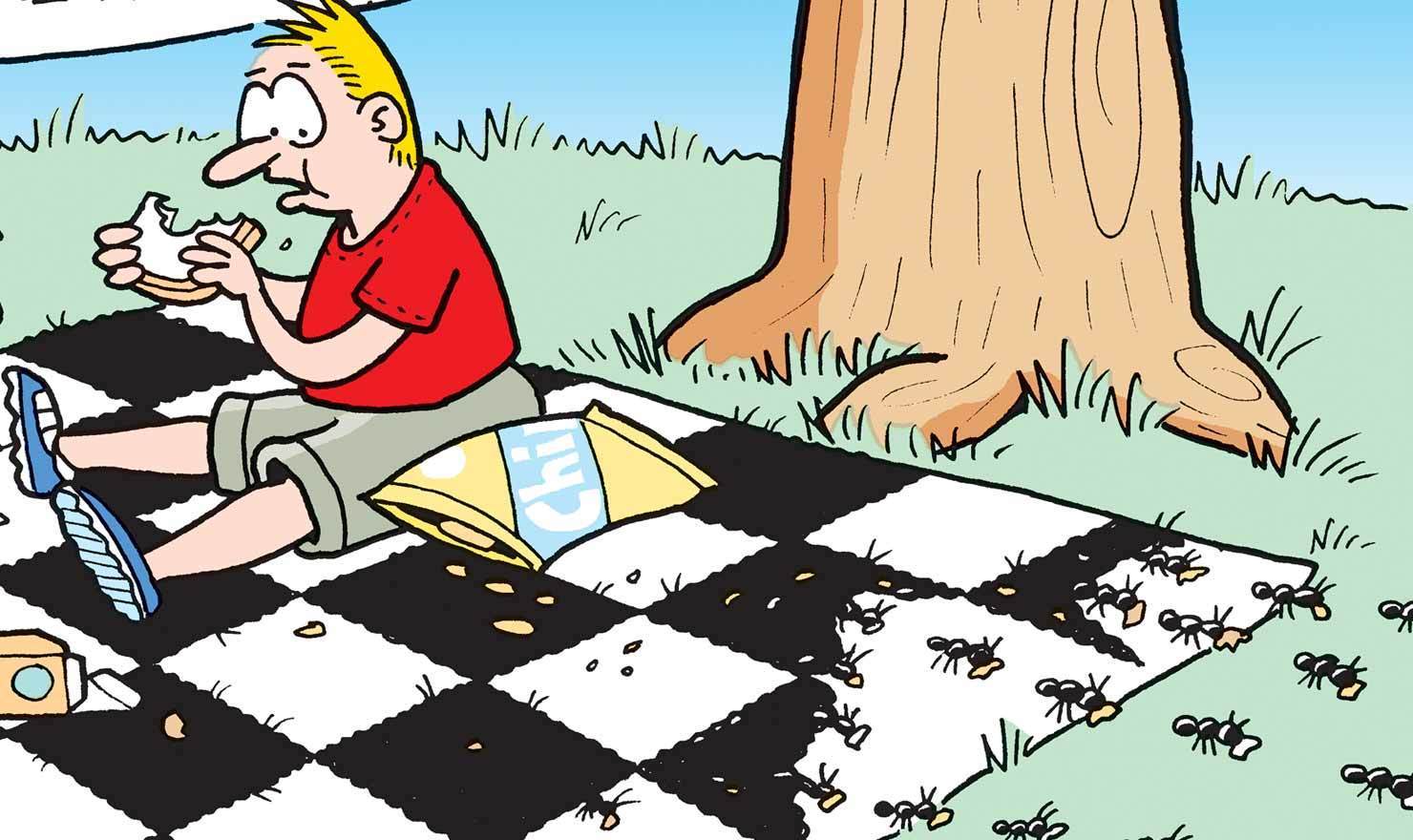 Ants Ruin Everything In These Picnic Comics