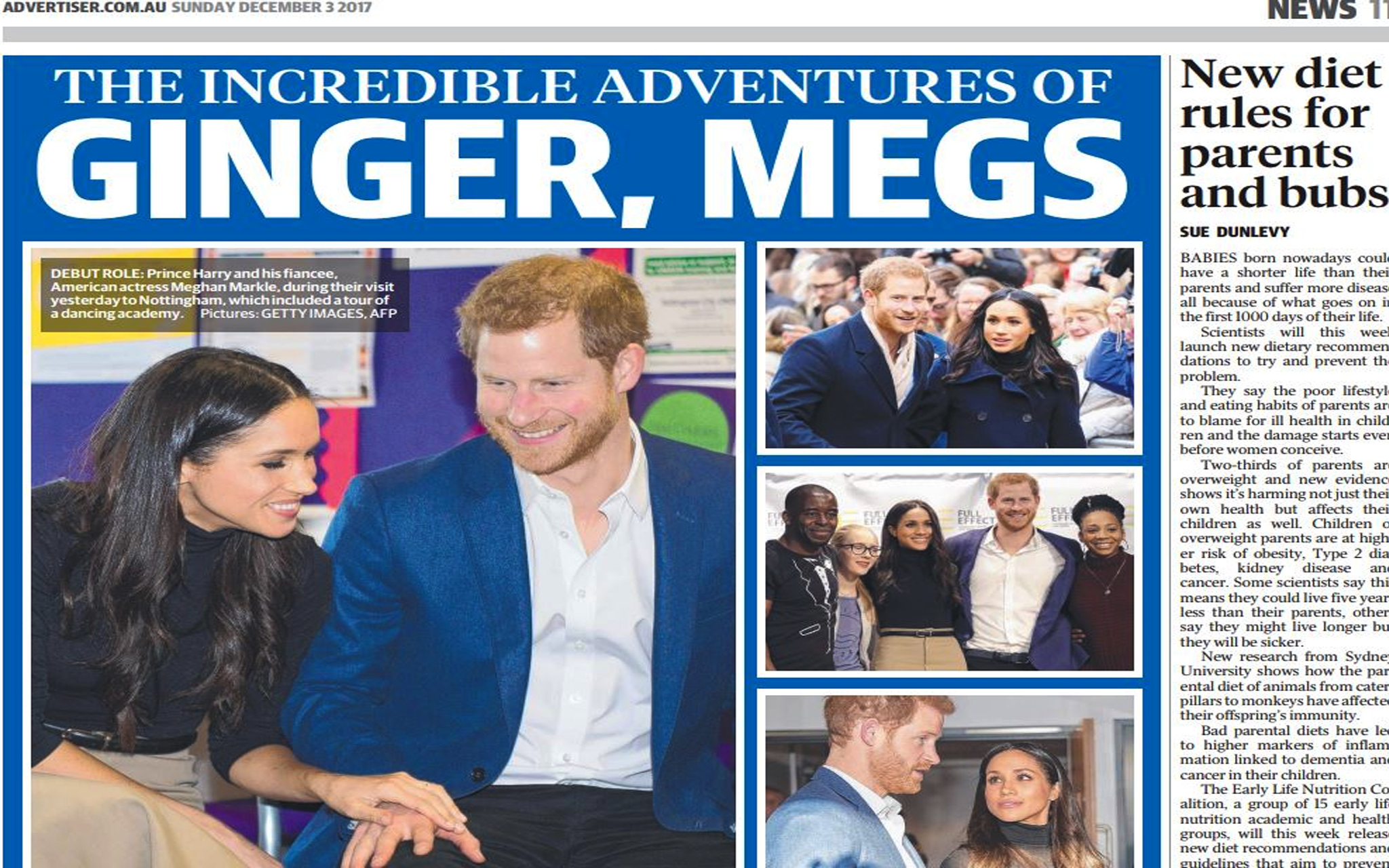 A Classic Mashup: Ginger Meggs and Prince Harry’s Royal Wedding   