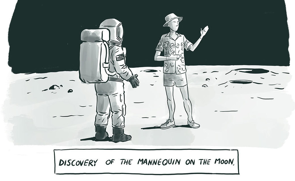 New Comic Alert: Mannequin on the Moon 